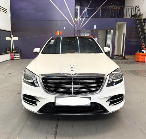 2015 Mercedes-Benz S400L Up 2020 ចង្កៀងសុីន​ Spec Arab