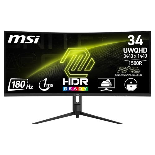 Gaming Monitor MSI MAG 34-inch (342CQR E2) 3K 180Hz