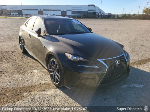 LEXUS IS200T F SPORT 2016 ពណ៍ខ្មៅ ក្នុង cherry