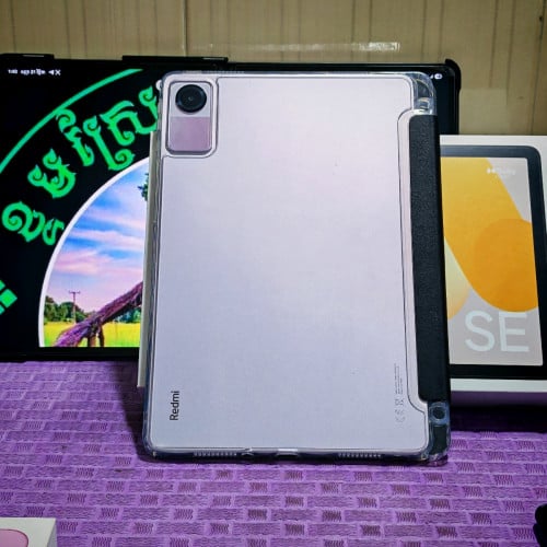 REDMI Pad SE Global មានប្រអប់ឆ្នាំងសាក+ស្គ្រីន+ខេស(វ៉ៃដូរបាន)