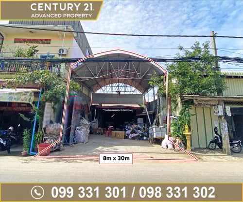 🏠ឃ្លាំង លើផ្លូវជាតិលេខ5 (ជិតស្ពានព្រែកព្នៅ) ត្រូវការលក់បន្ទាន់ខ្លាំង