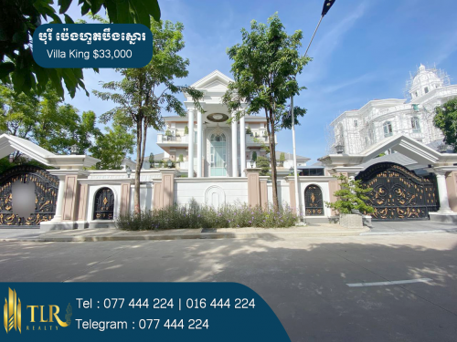 វីឡាឃីងសម្រាប់ជួល | Villa King for Rent