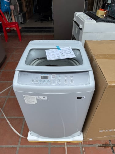 7.5kg Samsung ថ្មី ធានា១ឆ្នាំ ថែមជើង ហ្រីតំឡើង