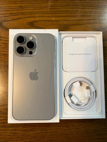 Iphone 15 pro max 256GB សានសុីនមកពីក្រៅ 99%