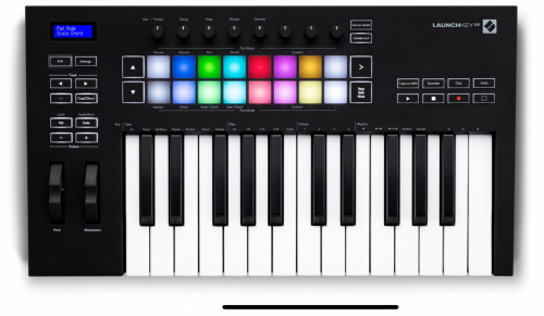 Midi controller Novation Launch key MK3 នៅថ្មីមែនទែន នៅទីផ្សារខ្មែរ នៅតែក្បែរ២០០ដុល្លា