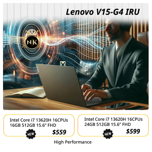 NEW !  Lenovo V15-G4 IRU $749 > $559