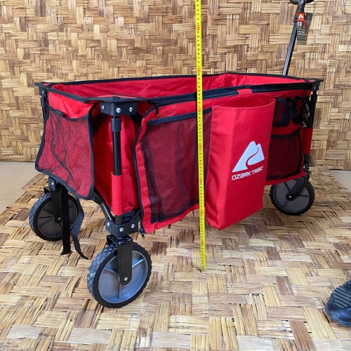 Ozark-Trail Folding Wagon, Red