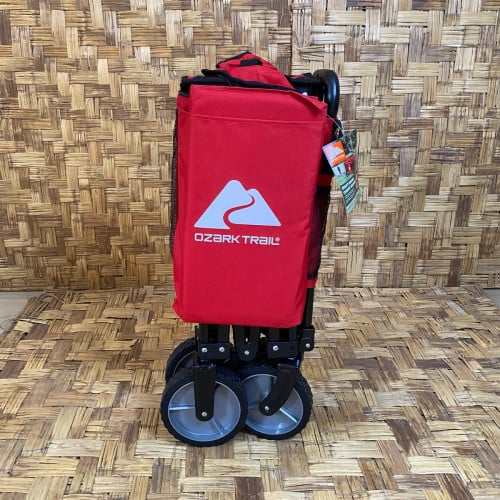 Ozark-Trail Folding Wagon, Red