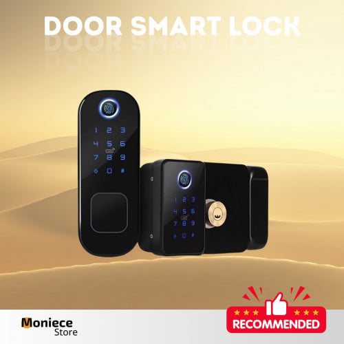R5DT-M | Smart door lock with dual fingerprint + Free install
