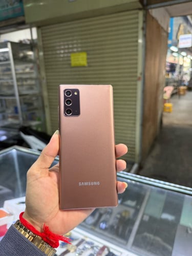 Samsung Note20 5G 128G Ram8G Sim1 USA ដូរខ្នង អេក្រង់ស្រុីន