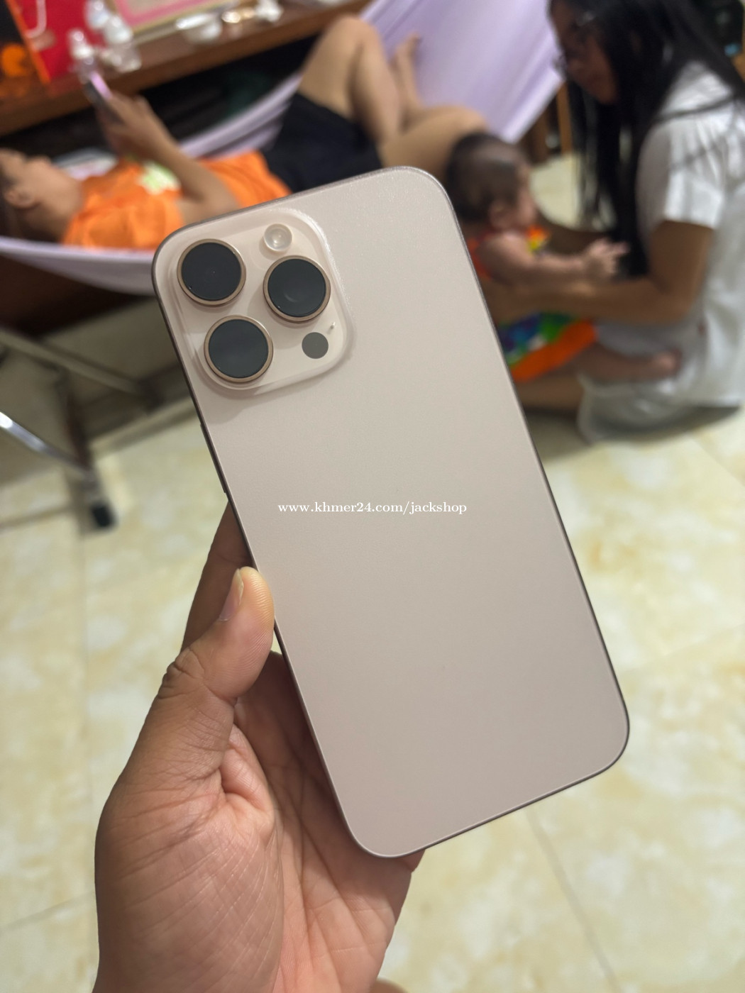 Sell 16pro max 256g X/A Sim1+Esim Scan 99% Freeផ្លុំ price $890.00 in ...