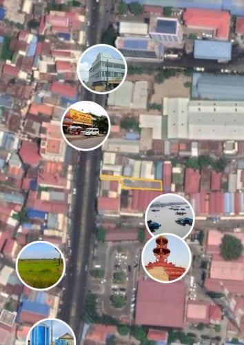 ដីលក់បន្ទាន់់តម្លៃទាបជាងទីផ្សារ នៅគឺឡូម៉ែត្រលេខ6 ជិត CTN ជាប់ផ្លូវជាតិលេខ5 285m^2