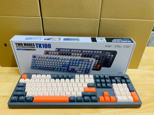 - Keyboard Bluetooth/Wireless Chargeable Mechanical XUNFOX TK100