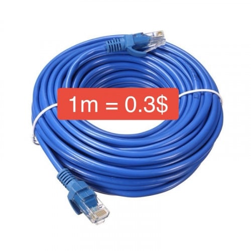 1m =0.3$ Cat6 Network Cable ខ្សែអុីនធើណែត