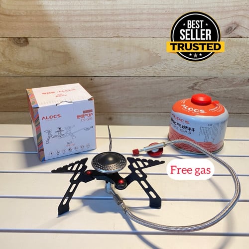 ALOCS CS-G05 Mini Camping Cooking Gas Stove Burner Outdoor Backpacking Hiking Camping Picnic