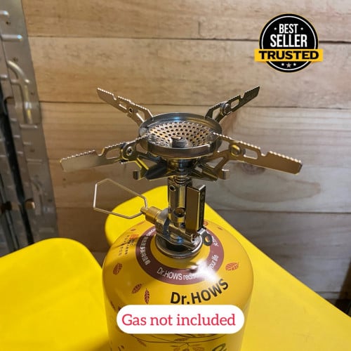 CAMPINGMOON Outdoor Camping Rocket Stove Cooking Equipment Furnace Camping Portable Mini Gas Stove