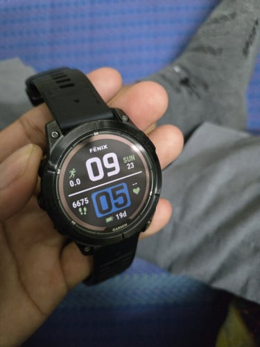 Garmin fenix 7 pro solar នៅស្អាត