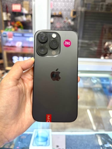 IPhone 14 Pro ទំហំផ្ទុក (256G) Model ZP តួស្អាត 98% Color Black