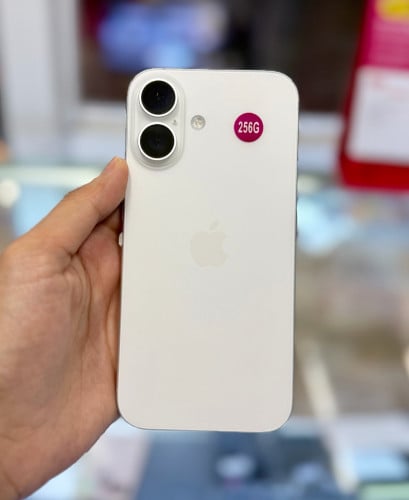 IPhone 16 ទំហំផ្ទុក (256G) តួស្អាត 98.999% Model CH Color White