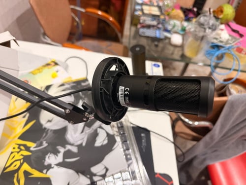 micro phone and stand