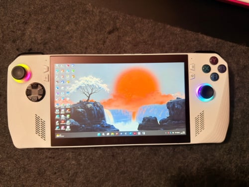 ROG ALLY With 4K Dock and JSAUX ModCase.