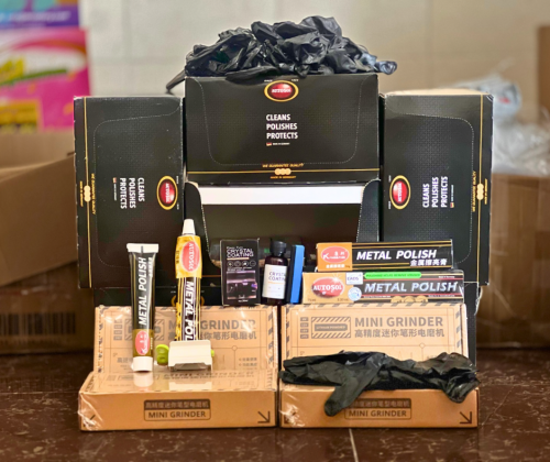 សម្ភារៈប៉ូលាម៉ូតូ ឡានគ្រប់ប្រភេទ