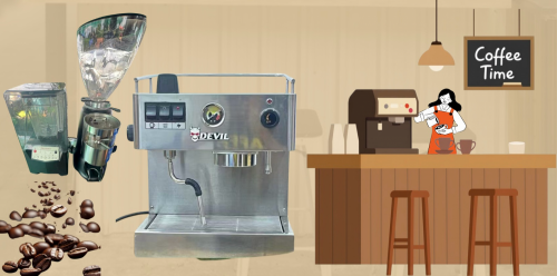 ​ឈុត​ម៉ាស៊ីន​កាហ្វេ​ខ្នាតតូច