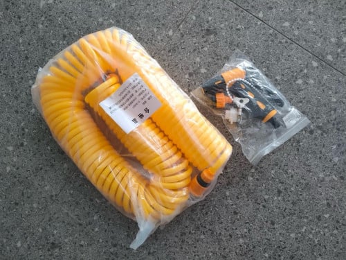 ទុយោ​ទឹក​10m និង​ ក្បាល​បាញ់​ទឹក​