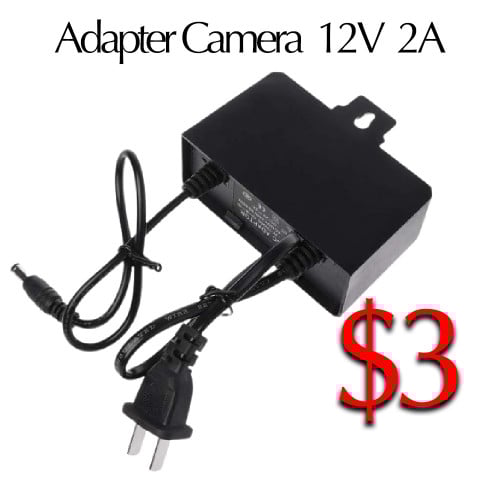 ដុំភ្លើងកាមេរ៉ា 12V 2A (Power Supply)