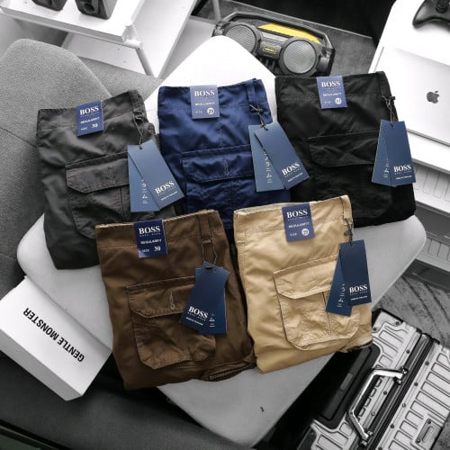 ខោគគី កាកី ជើងខ្លី ត្រឹមជង្គង់ ហោប៉ៅ៦ សាច់ក្រាស់យឺតទន ប្រេន បូស ម៉ូតពណ៌ដូចរូប លេខ 29-30-31-32-34-36