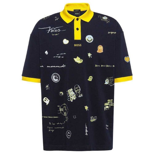 អាវ Hugo boss ហ្ស៊ីន ទំហំធំ  120គីឡូអីពាក់បាន