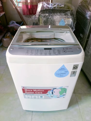 ម៉ាស៊ីនបោកខោអាវ LG 10kg inverter