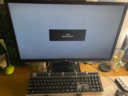 មាន Monitor LG 24" តម្លៃ 29$ឆ្នូតអេក្រង់មួយសរសៃ