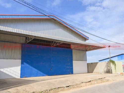 750 Sqm Warehouse For Lease Along A Sub-Concrete Road In Sen Sok Area