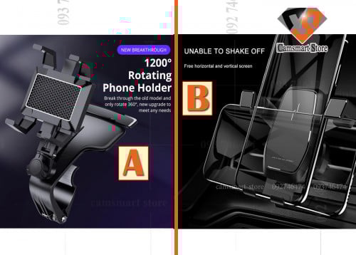 Car Phone Holder Degree Mobile Phone Stands