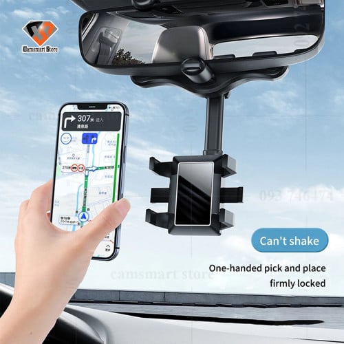 Car Rearview Mirror Trip Recorder Dedicated Car Mobile Phone Bracket