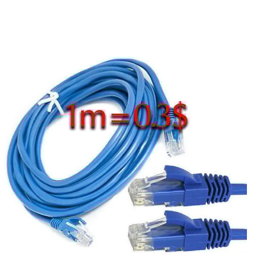 Cat6 Network Cable ខ្សែណែត មានលក់រាយ ( Internet Cable)
