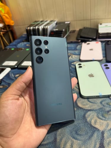 Galaxy S22 Ultra ក្រុមហ៊ុន Sim2 128G លក់265$