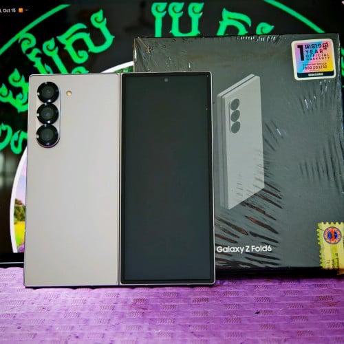Galaxy Z Fold6 1T ក្រុមហ៊ុន (វ៉ៃដូរបាន)មានធានាច្បាស់លាស់ត្រឹមត្រូវ