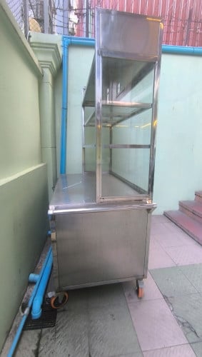 Glass Cabinet Food Preparation