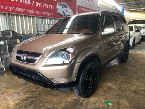 HONDA CRV 02ផ្លាកលេខស្រាប់