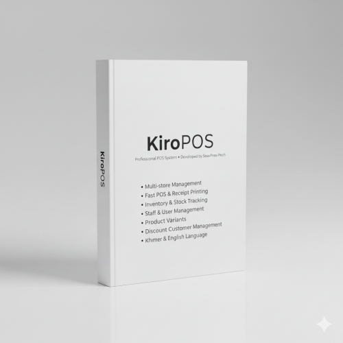KiroPOS - ដៃគូទ្រទ្រង់អាជីវកម្មរបស់អ្នក!