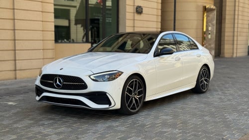 Mercedes Benz C300 2022 AMG Lineហ្សុិន១ជុំ ឡានUS
