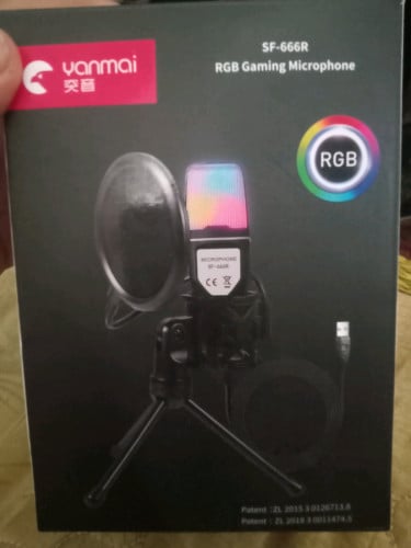 Microphone Gaming RGB