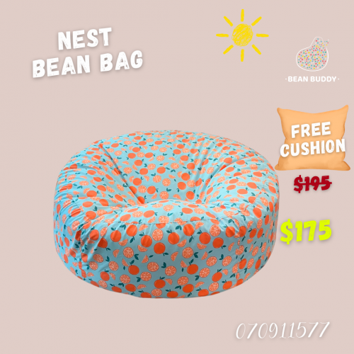 Nest Bean Bag សាឡុងអង្គុយគ្រាប់ស្នោ