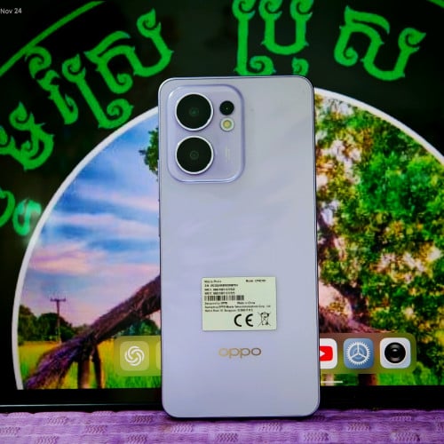 OPPO Reno 13F ក្រុមហ៊ុន(វ៉ៃដូរបាន)មានធានាច្បាស់លាស់ត្រឹមត្រូវ