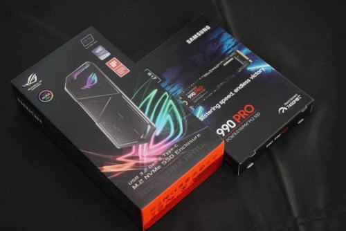 SSD Samsung M.2 2T + case Rog