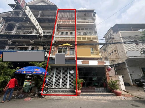 ផ្ទះលក់បន្ទាន់នៅដូនពេញ ក្បែរផ្សារថ្មី