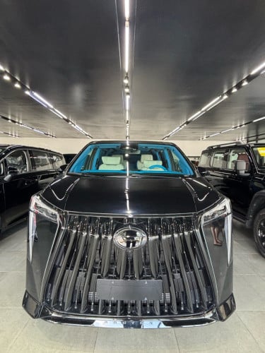 传祺GN8高定版，蓝白双拼