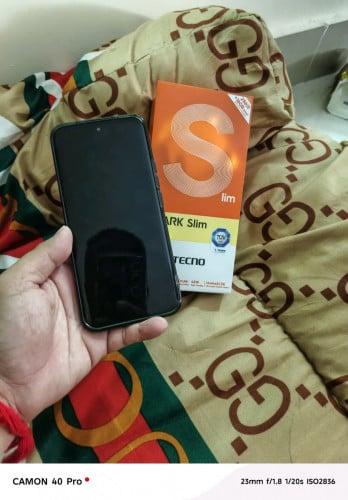 លក់ Techno Spark slim 256g ទើបទិញបាន10ថ្ងៃ ថ្មី99.99% មានប្រអប់ គ្រឿងគ្រប់